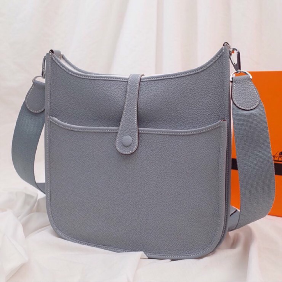 에르메스 에블린29 린넨블루 은장